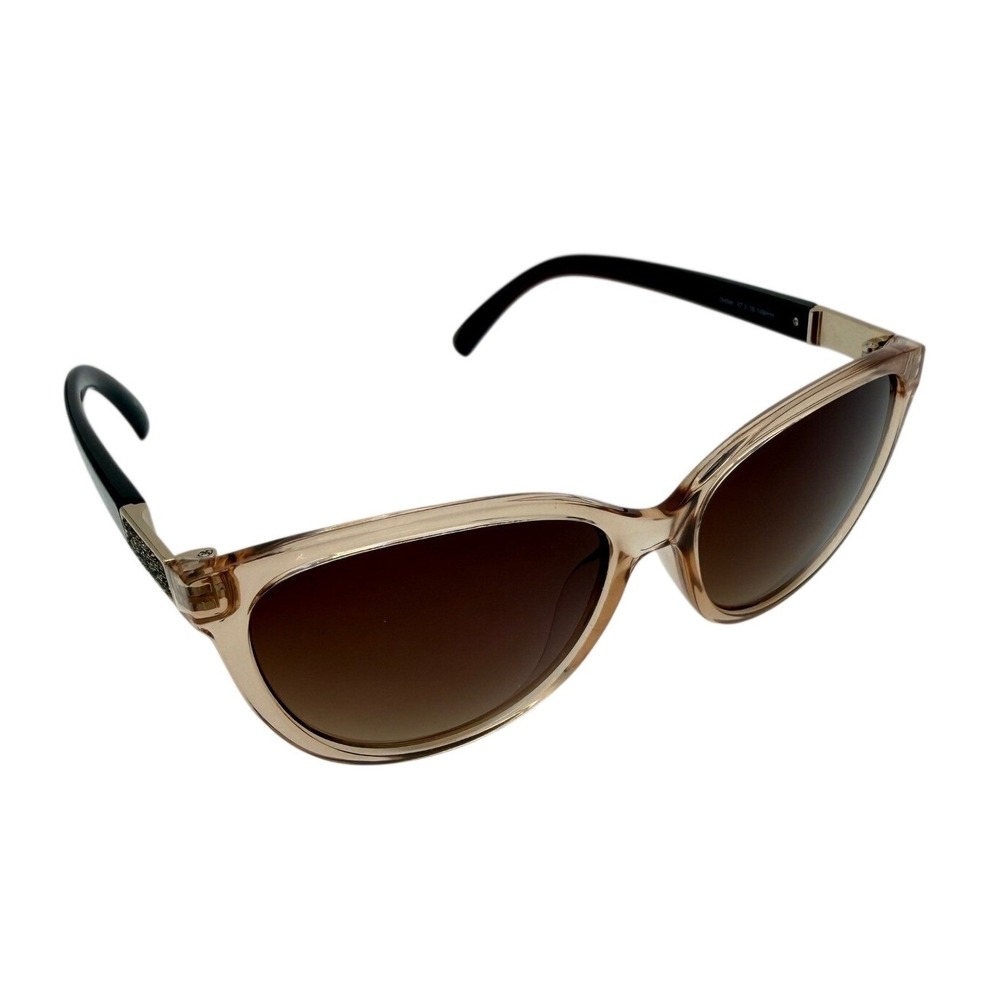 ELLE Cat Eye Sunglasses Blush Pink Brown Gradient 57-16-149 WEL71SG13